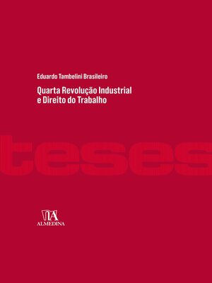 cover image of Quarta Revolução Industrial e Direito do Trabalho
